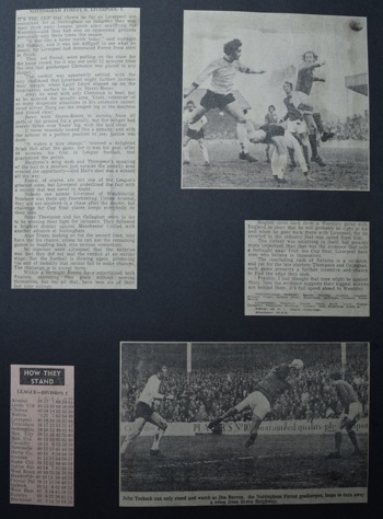 Press report from Adrian Killen's scrapbook